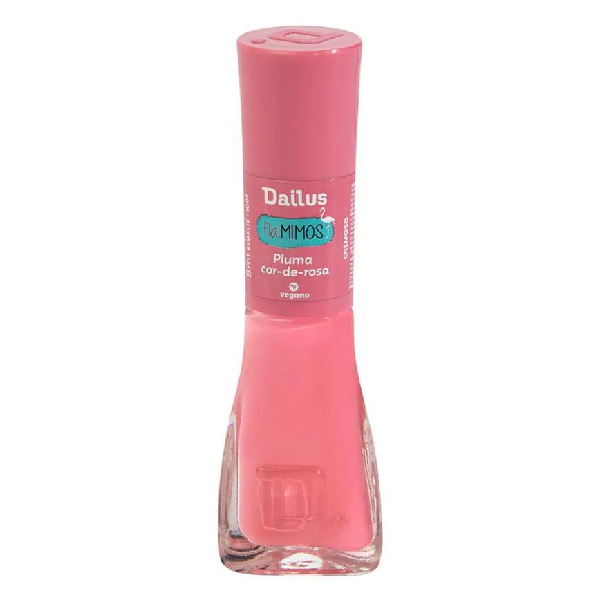Esmalte Cremoso Dailus - Fla.mimos 2 Pluma COR DE Rosa