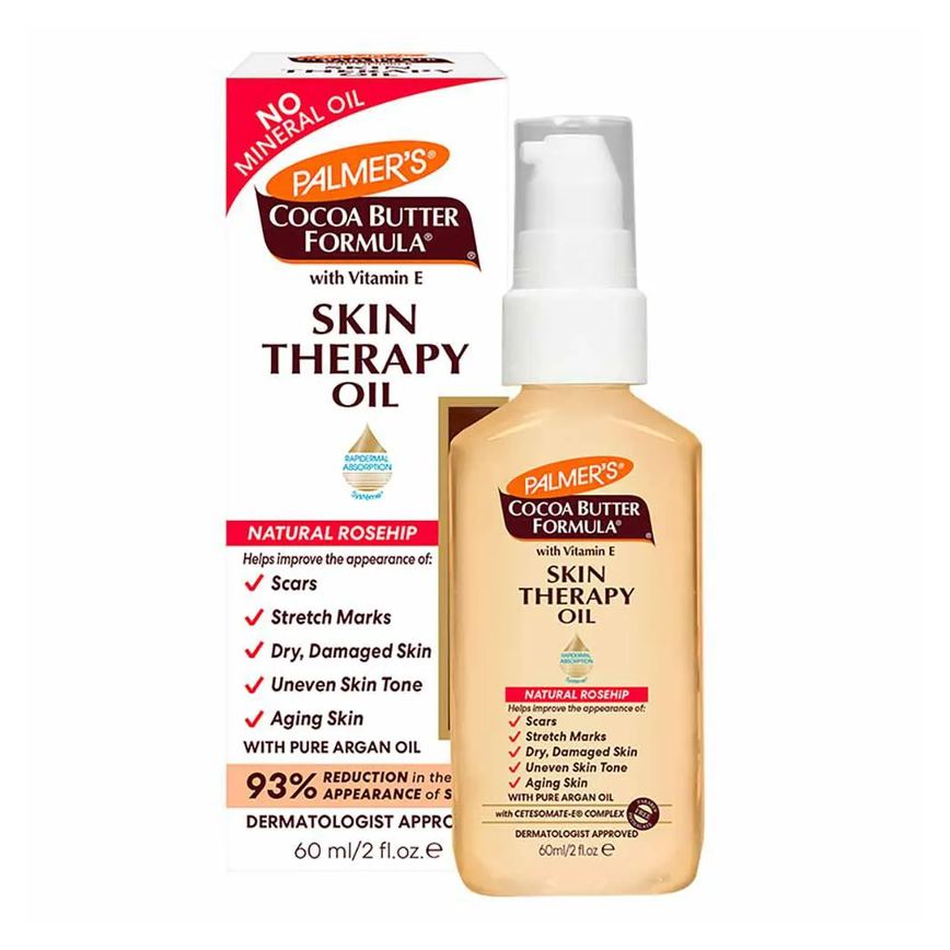Óleo para Tratamento de Marcas no Corpo Palmer's Cocoa Butter Skin Therapy Oil Rosehip