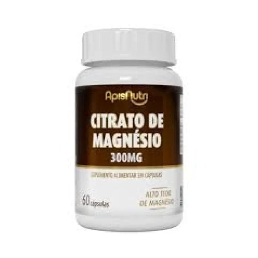 Citrato de Magnésio 300Mg (60 Caps) - Padrão: Único