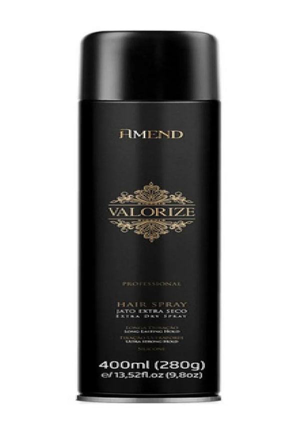 Spray de Fixação Ultra Forte Valorize Amend - Longa Duração 400Ml