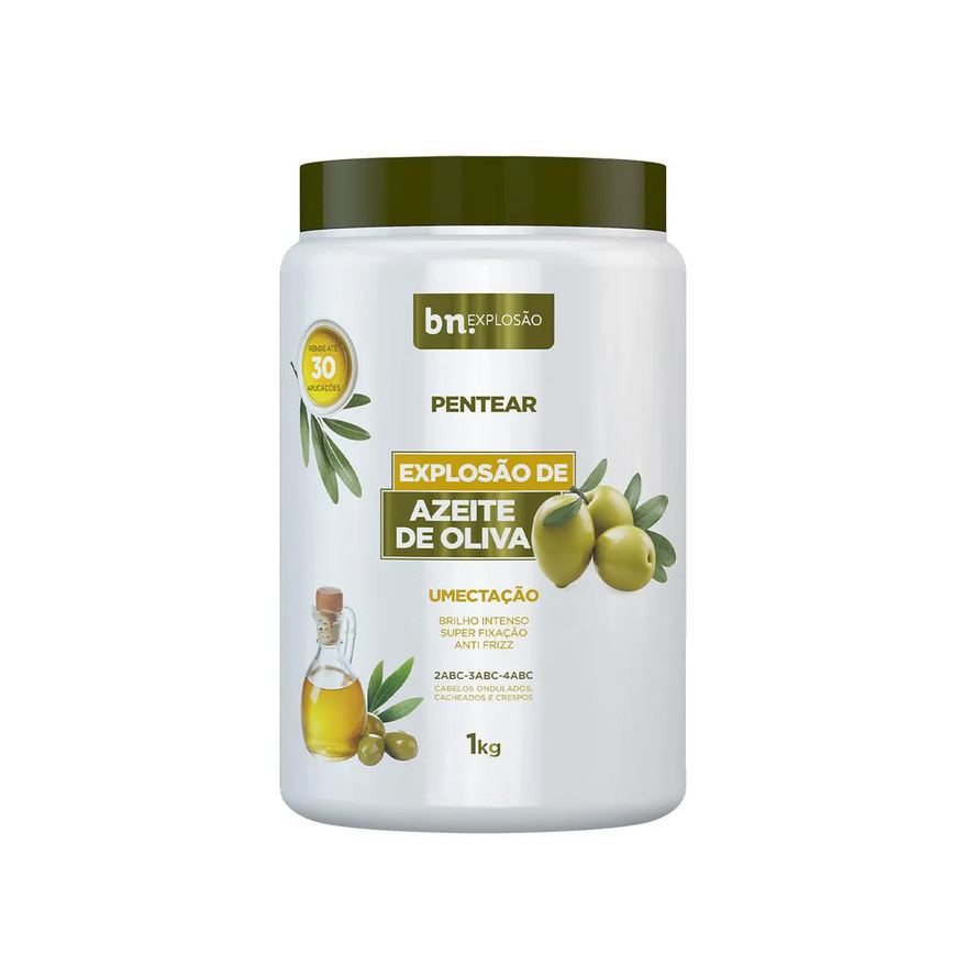 Creme para Pentear Bn. Explosão de Azeite de Oliva Umectação 1kg