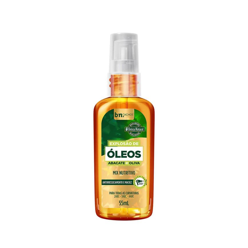 Óleo Capilar Nutritivo Bn.Cachos Explosão Óleos Abacate e Oliva 55ml