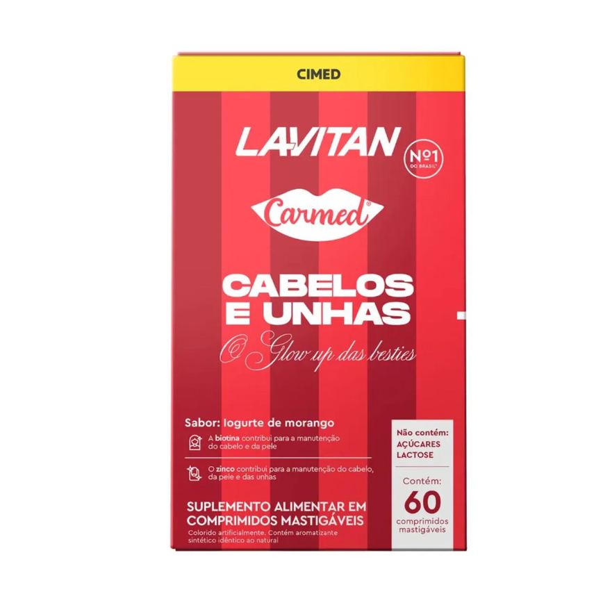 Lavitan Carmed Cabelos & Unhas 60 Comprimidos – Cimed