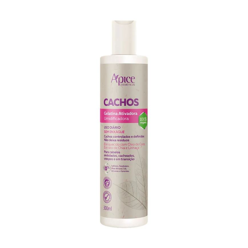 Gelatina Ativadora e Umidificadora Ápice Cachos 300ml