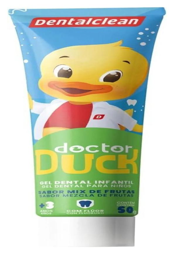 Gel Dental Infantil Doctor Duck com Fluor 50G