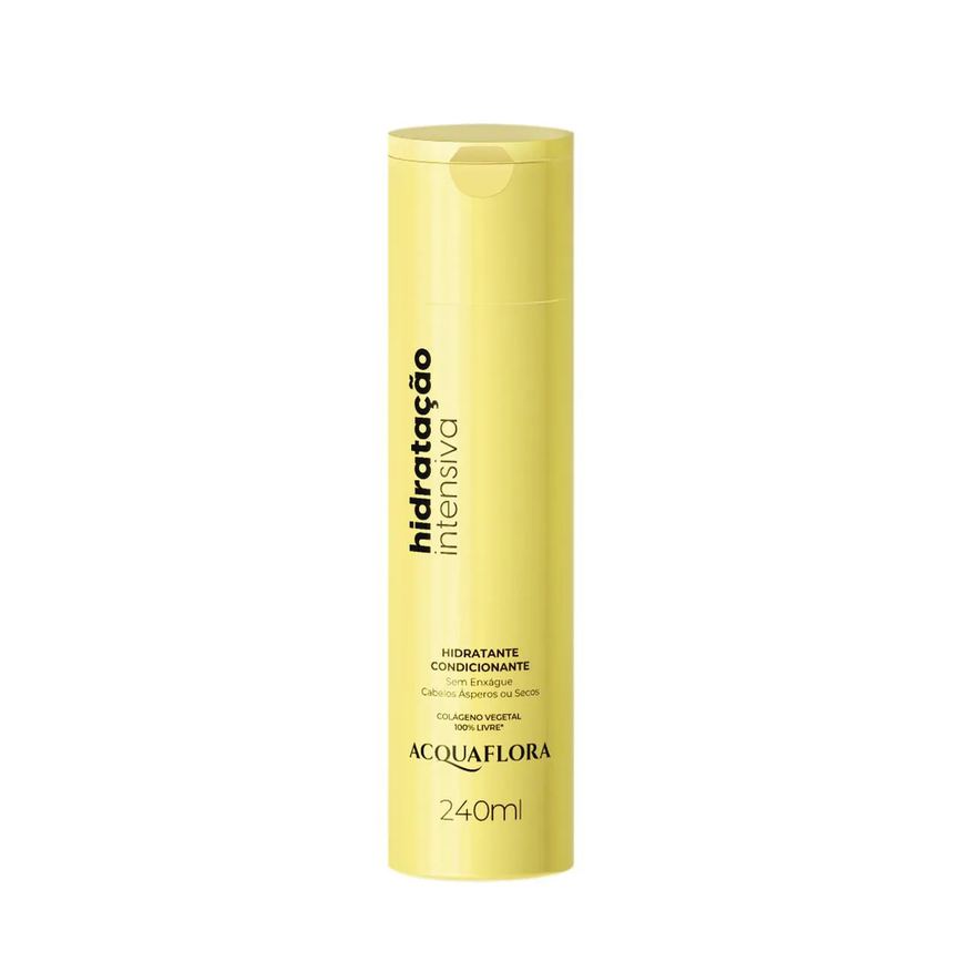 Acquaflora Hidratação Intensiva sem Enxágue - Hidratante Condicionante 240ml