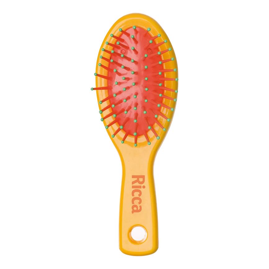 Escova de Cabelo Ricca Cristal Colors Cristal Pequeno - 1 unidade