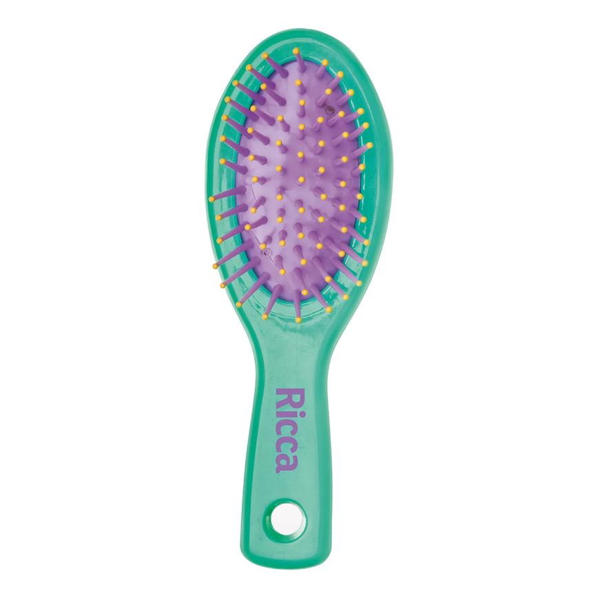 Escova de Cabelo Ricca Cristal Colors Cristal Pequeno - 1 unidade