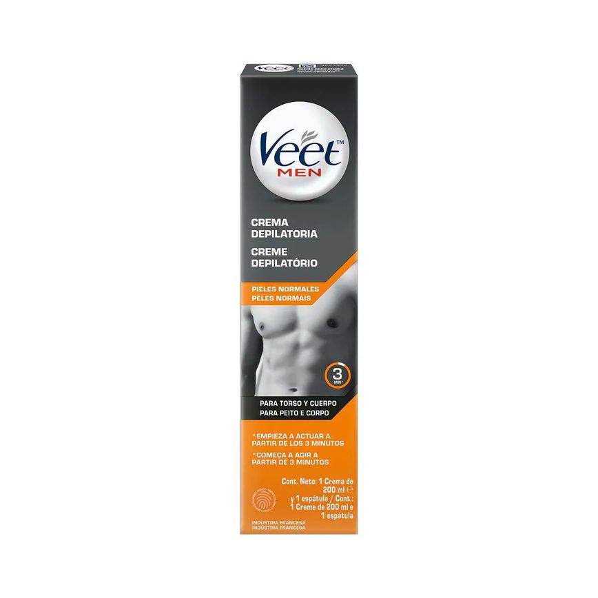 Creme Depilatória Depimiel Men Corporal Masculino Homem 120g