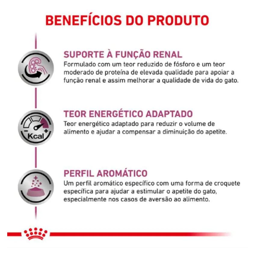 Ração Royal Canin Dieta Veterinária Renal Special para Gatos com Doenças Renais 1,5Kg