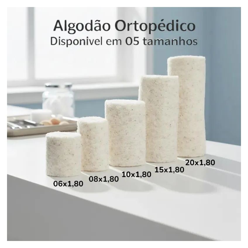 Algodão Ortopédico para Imobilização Sterifarma 15 X 180m