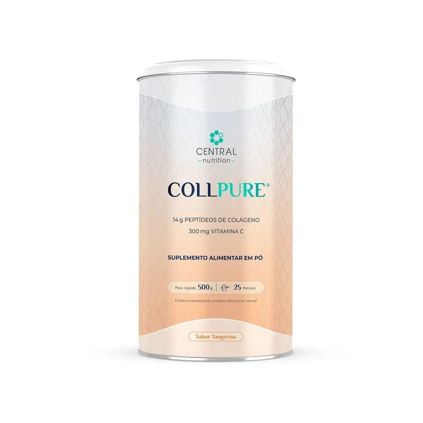 Collpure Tangerina 500G – Colágeno, Energia e Saúde da Pele