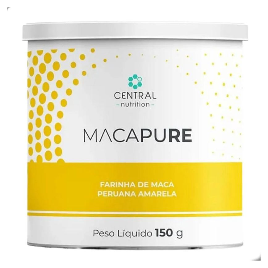 Farinha Maca Pure Woman Amarela 150G Central Nutrition Natural