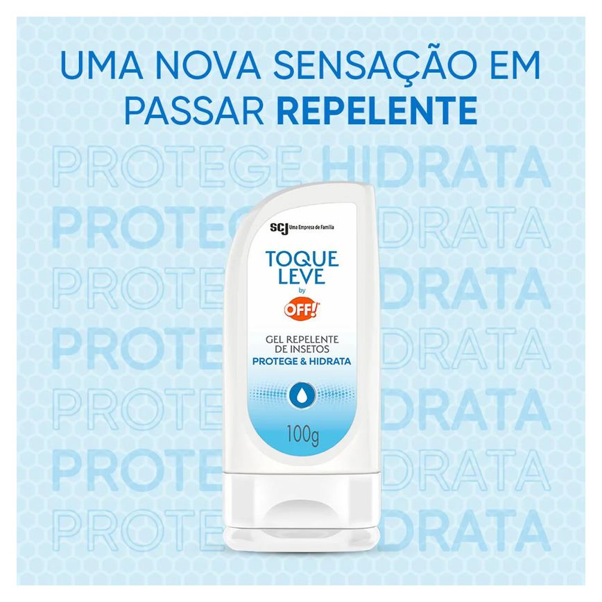 Repelente de Insetos Off! Toque Leve Icaridina Gel 100g