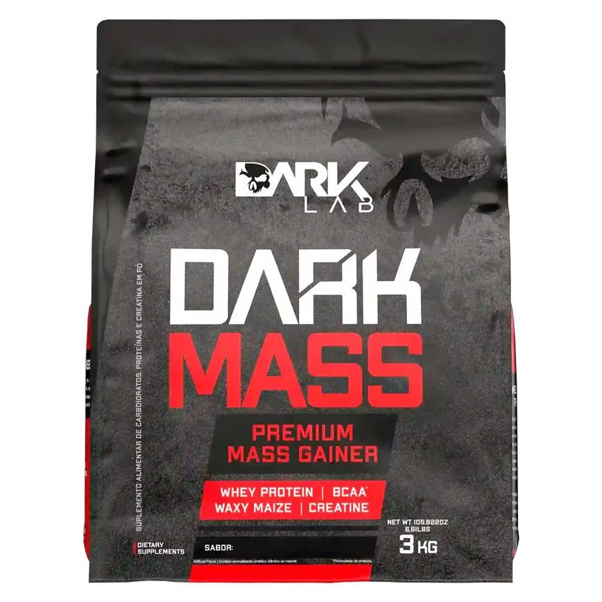 Hipercalorico Dark Mass 3Kg Dark Lab Sabor Chocolate