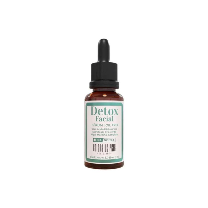 Sérum Facial Coisas de Pele Detox Oil Free Controle Oleosidade 30 Ml