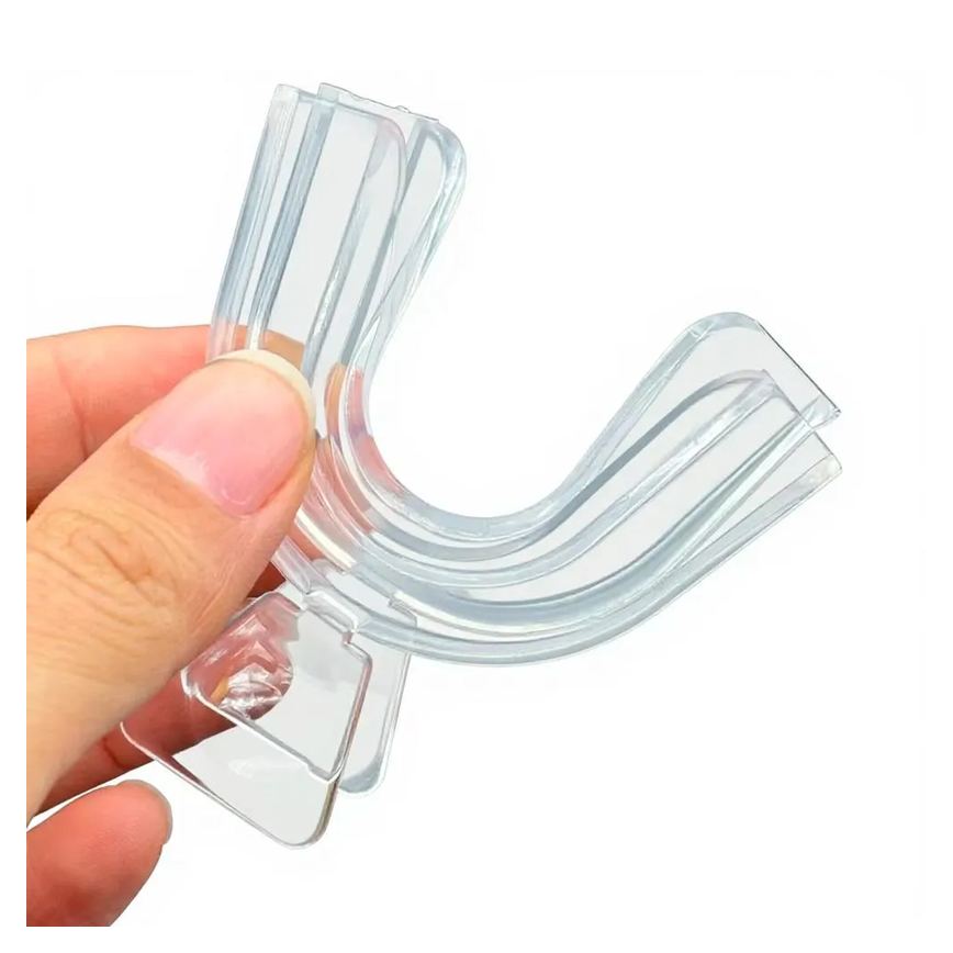 Kit 4 Moldeiras Clareamento Dental Termomoldável + 2 Cases
