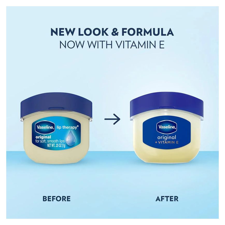 Vaseline Lip Therapy Original Vitamina e Hidratante Labial Kit 2 Unidades