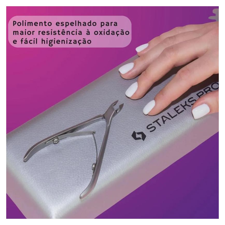 Alicate de Cutícula Profissional Staleks Ns-10-7 Inoxidável