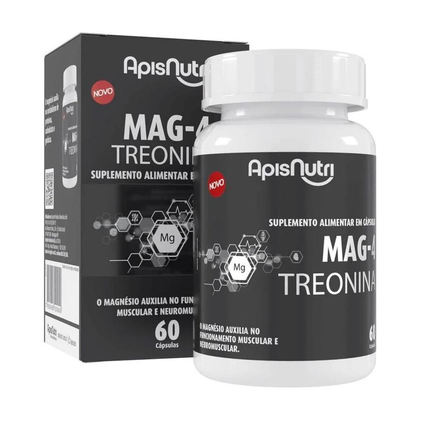 Mag-4 + Treonina (60 Caps) - Padrão: Único