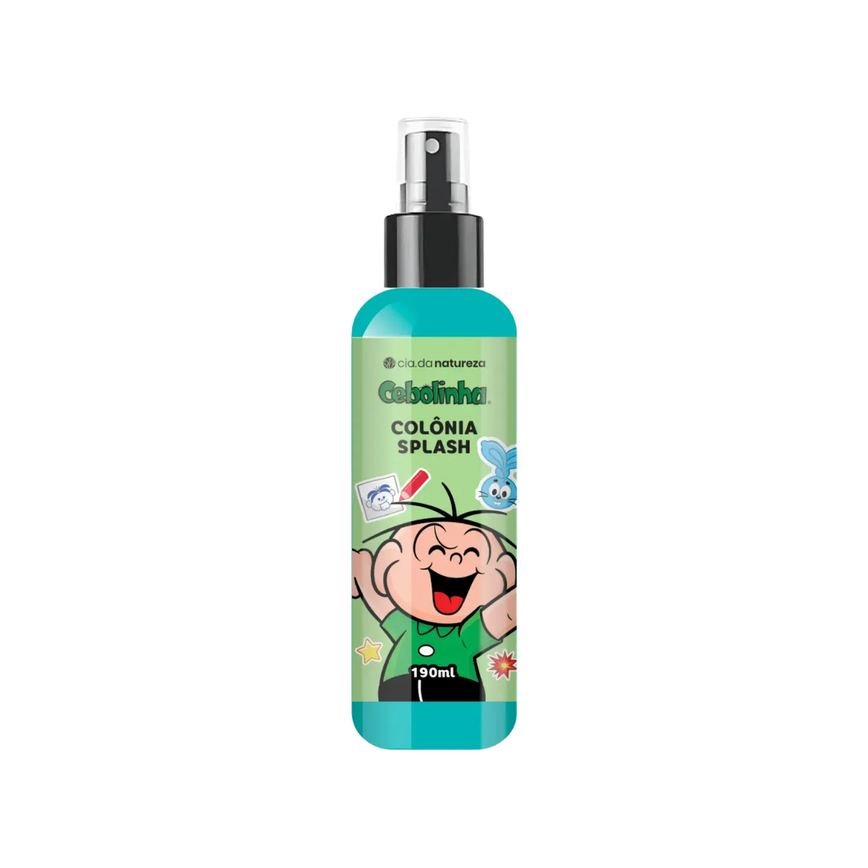 Colonia Cebolinha Kids Splash 200ml Cia da Natureza