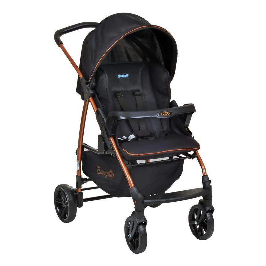 Carrinho de Bebê Ecco com Bebê Conforto Touring X Petro Cobre - Burigotto
