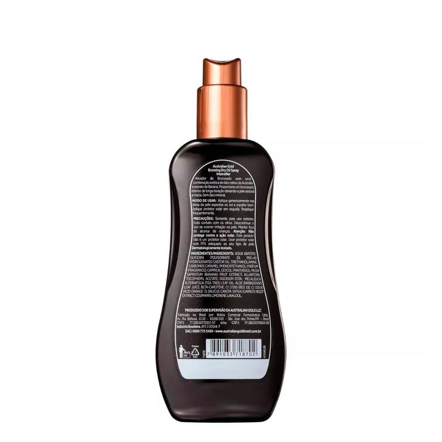 Óleo Autobronzeador Corporal Intensificador Australian Gold Intensifier 237ml