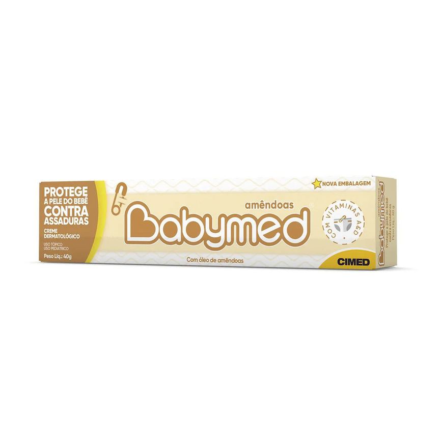 Creme para Assaduras Babymed Amêndoas 45g