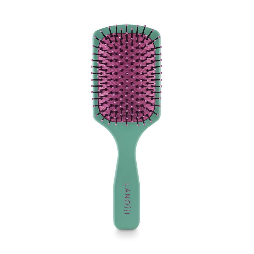 Escova de Cabelo Lanossi Color Raquete Quadrada - 1 unidade