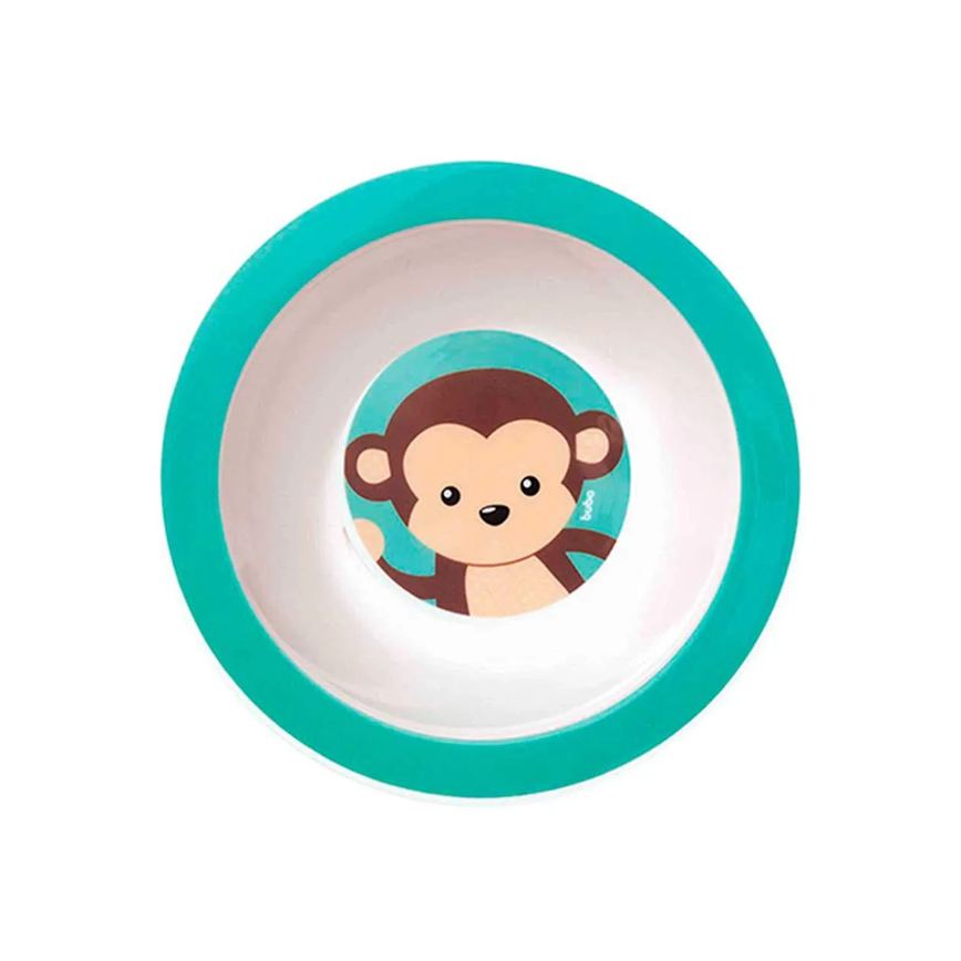 Prato Bowl Buba Baby Animal Fun Macaco 1 unidade