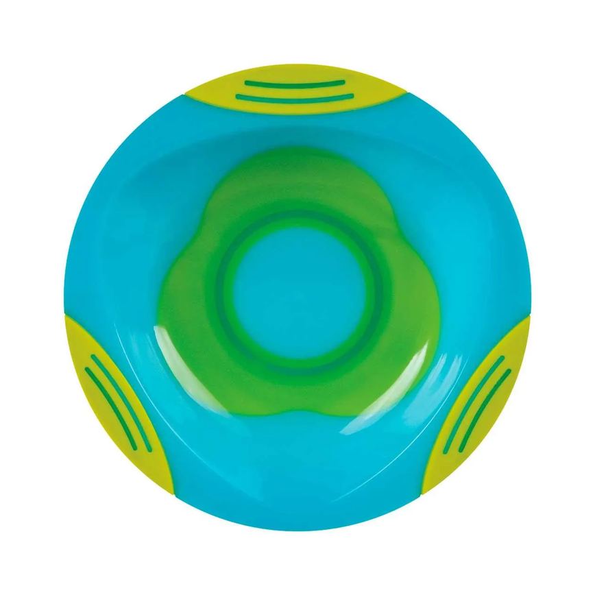 Prato com Ventosa Buba Baby Fun Azul 1 unidade