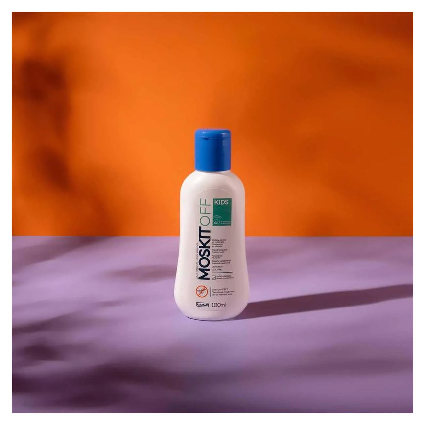 Repelente de Inseto Infantil Moskitoff Kids com DEET Loção 100ml