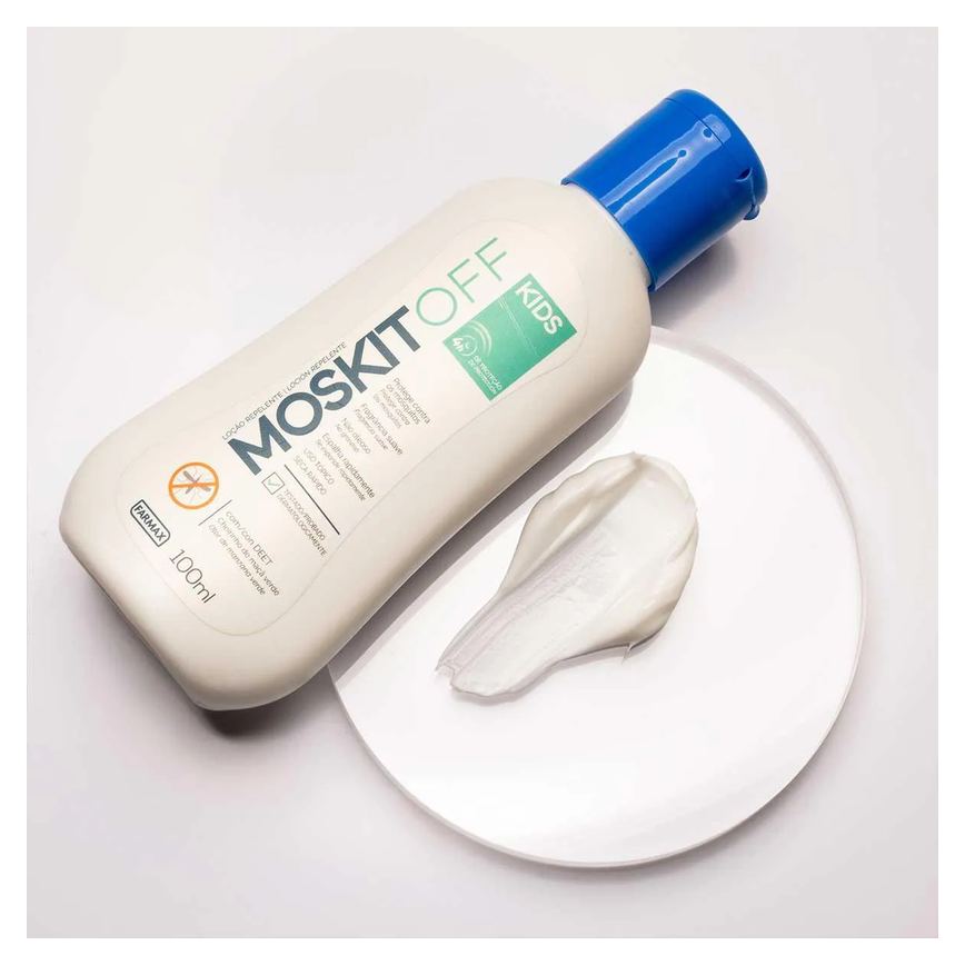 Repelente de Inseto Infantil Moskitoff Kids com DEET Loção 100ml
