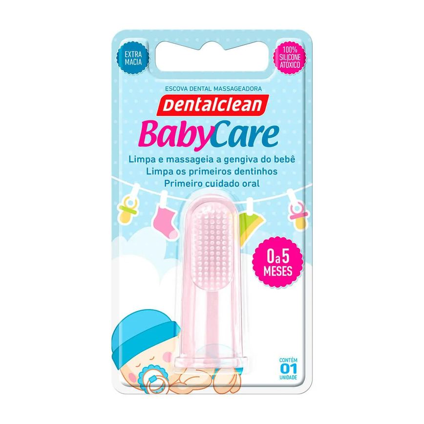 Escova de Dente Massageadora Infantil Dentalclean Baby Care com 1 unidade
