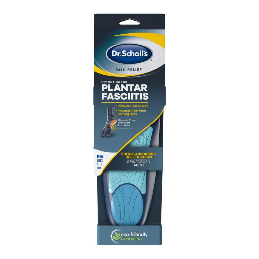 Palmilha de Gel Dr Scholls Float on Air Women Azul Transparente 1 par