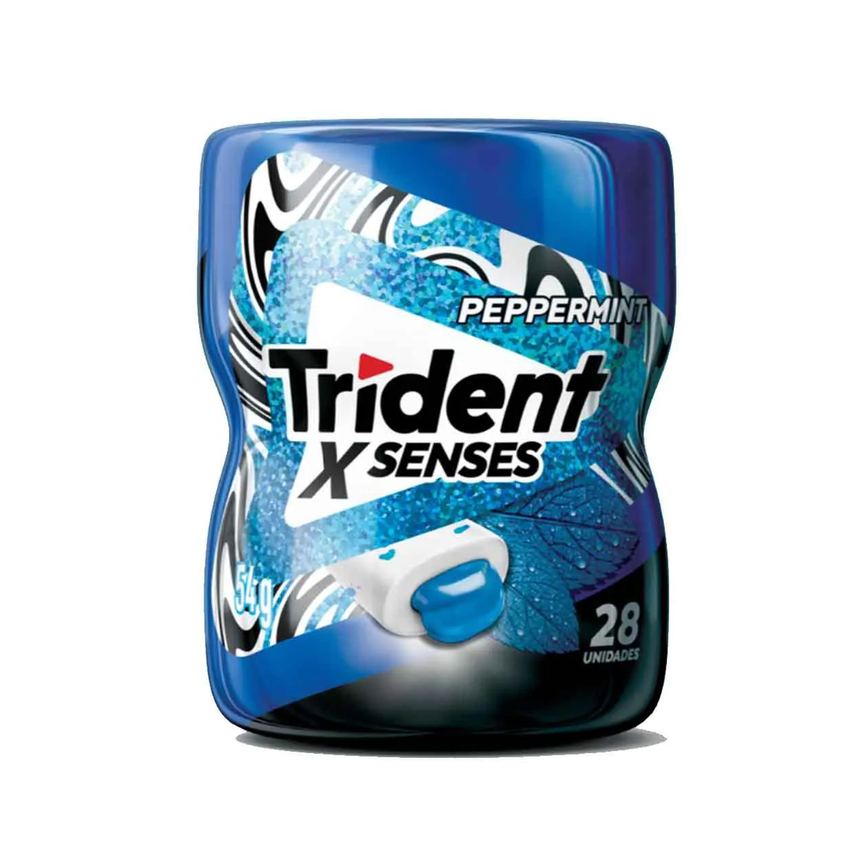 Goma de Mascar Trident X Gamers Citrus Mix Sem Açúcar 48,3g