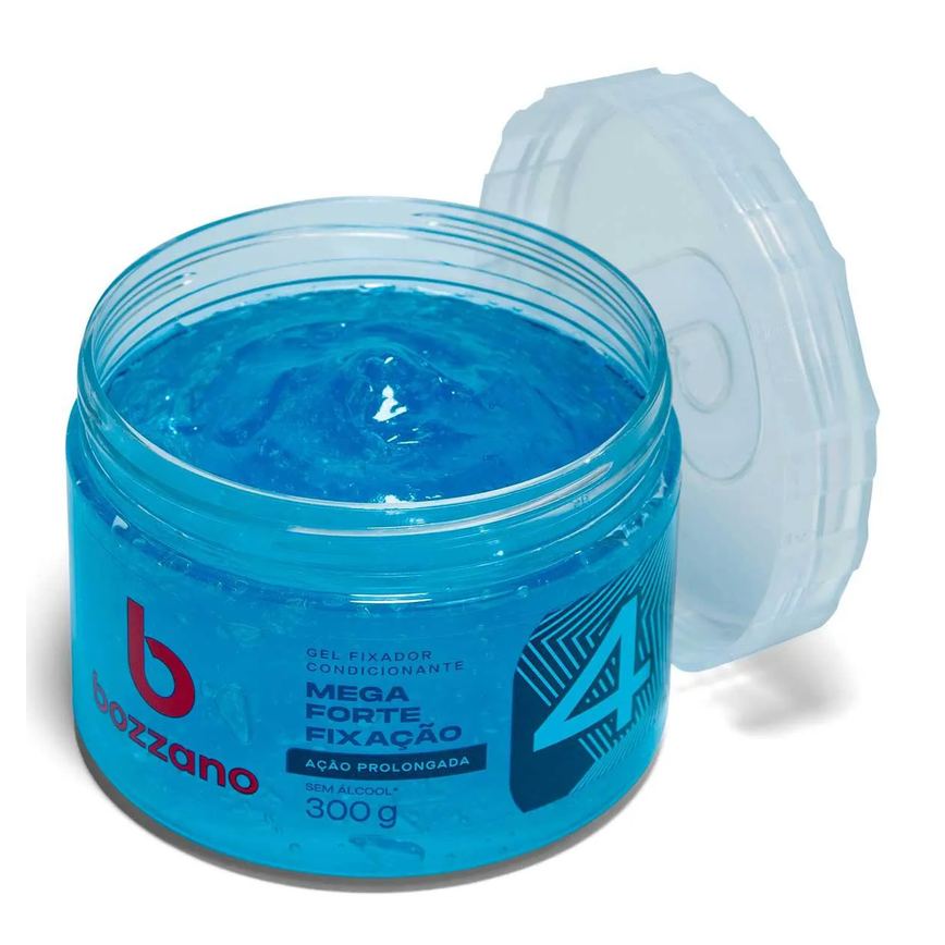 Kit Bozzano Masculino Gel Fixador Condicionante Ação Prolongada 300g + Desodorante Antitranspirante Aerosol Extreme Sport 72h 150ml