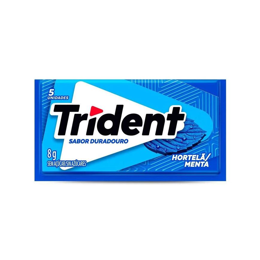 Goma de Mascar Trident Tutti-Frutti Sem Açúcar 8g