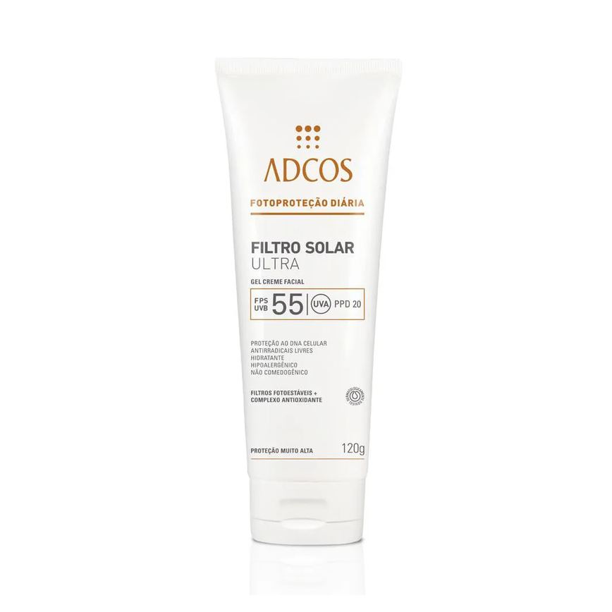 Protetor Solar Ultra Gel Creme Incolor Fps 55 - Proteção Muito Alta