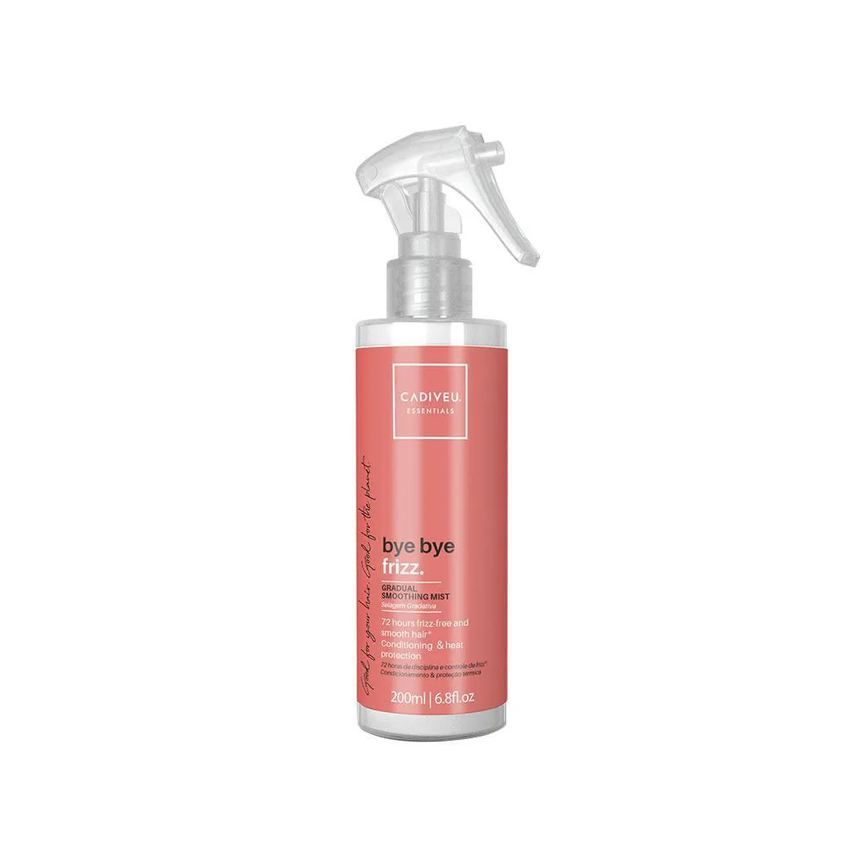 Leave-in Selagem Gradativa Cadiveu Essentials Bye Bye Frizz para Todos Os Tipos de Cabelo 200ml