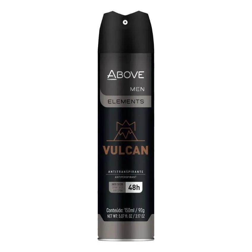Desodorante Antitranspirante Aerosol Above Men Vulcan 48h 150ml