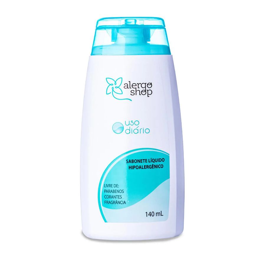 Sabonete Líquido Hipoalergênico Uso Diário 200Ml Kit 2 Und - Alergoshop
