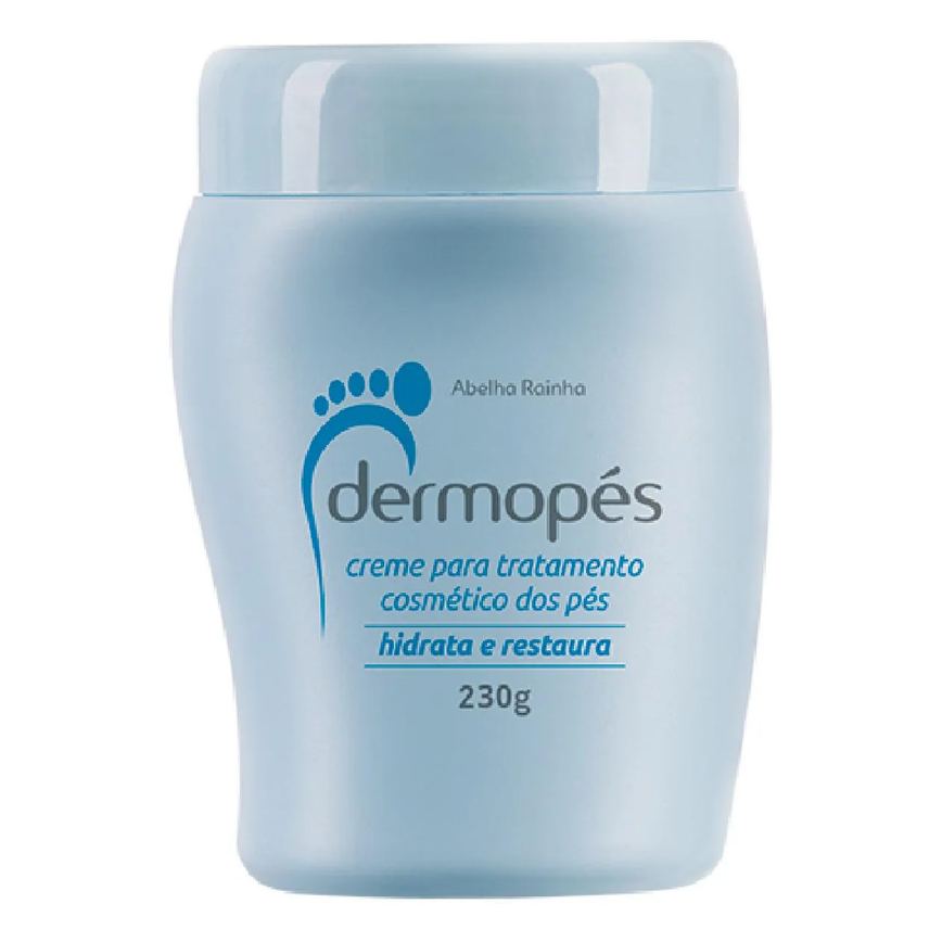 Creme para Tratamento dos Pés Hidrata e Restaura Dermopés Abelha Rainha 230g