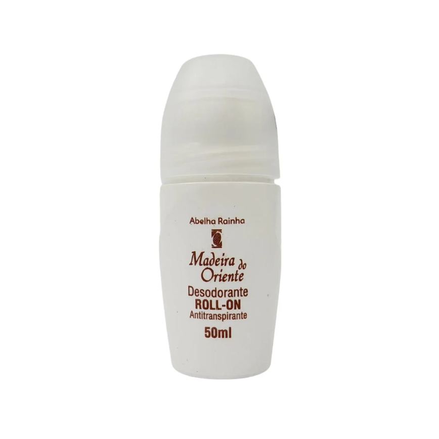Desodorante Antitranspirante Roll-On Abelha Rainha Madeira do Oriente 50ml