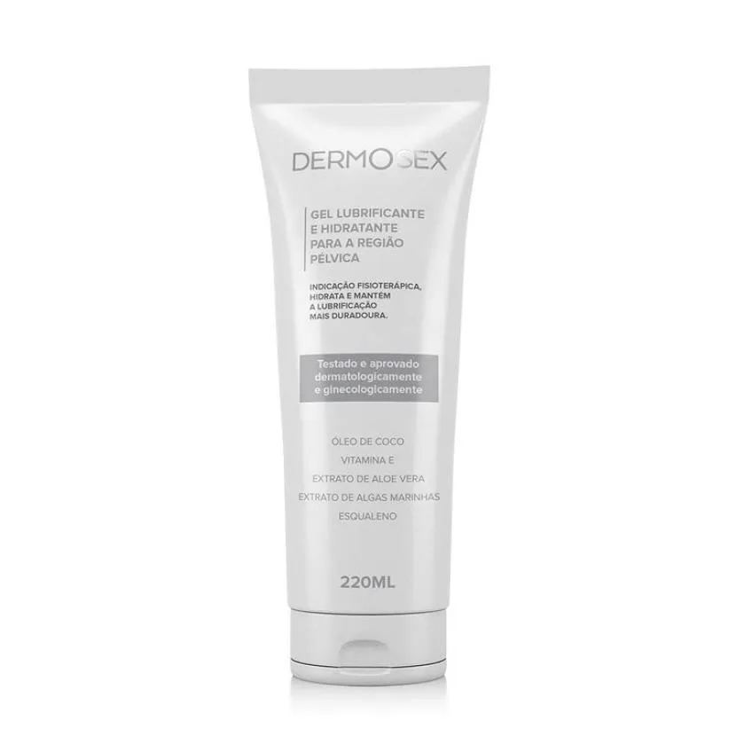 Gel Lubrificante e Hidratante para A Região Pélvica Dermosex 220 Ml