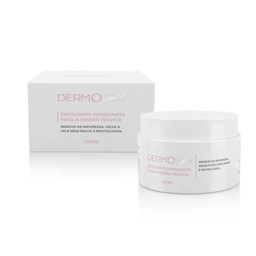 Esfoliante Hidratante para Região Pélvica Dermosex - 120 Ml