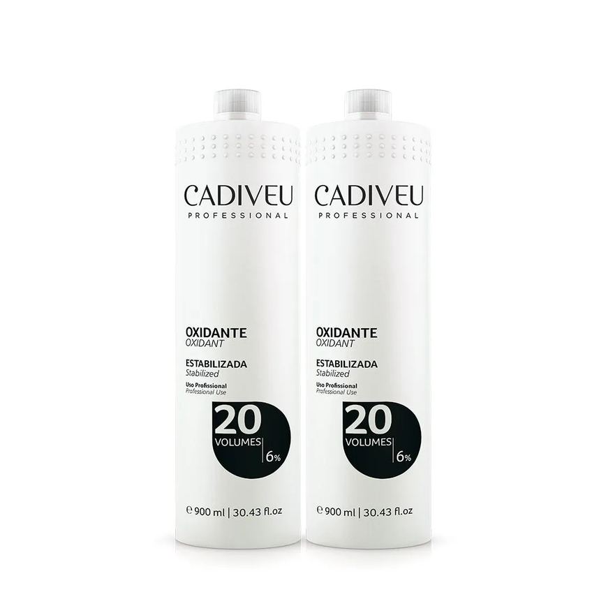 Kit Cadiveu Professional 20 Volumes - Oxidante 900ml (2 Produtos)