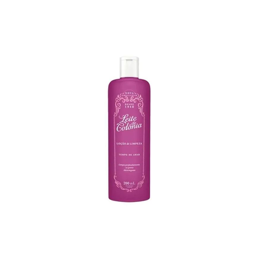 Leite de Colonia 200ml Tempo de Amar (pink)