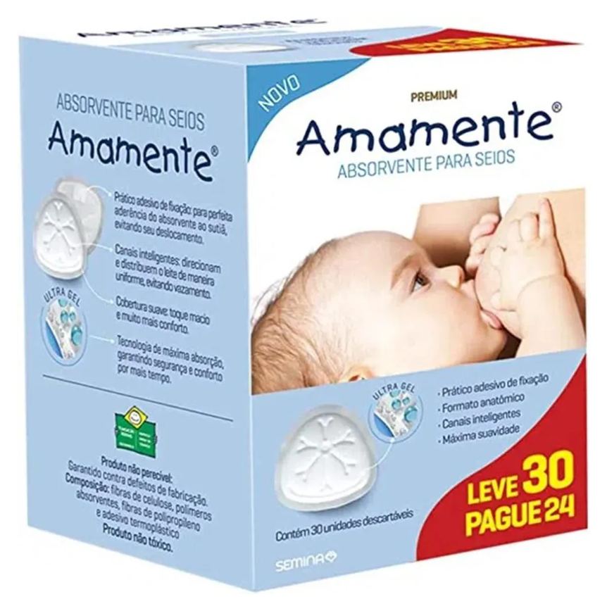Amamente Absorvente para Seios Pg24 Lv30