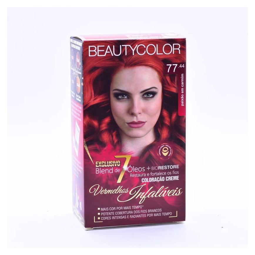 Tintura Beauty Color 77.44 Paixao em Carmim (especial)